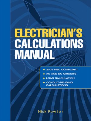 cover image of Electricians Calculations Manual
